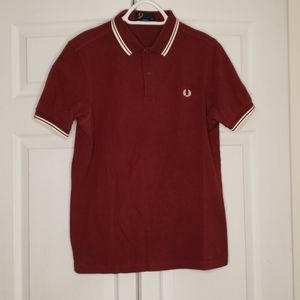 Fred Perry Maroon Polo